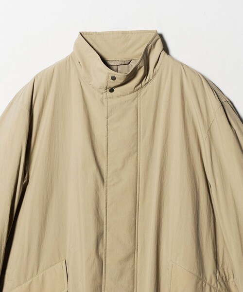 セール】A+ ナイロン パデット モッズ スタンド コート -撥水・保温