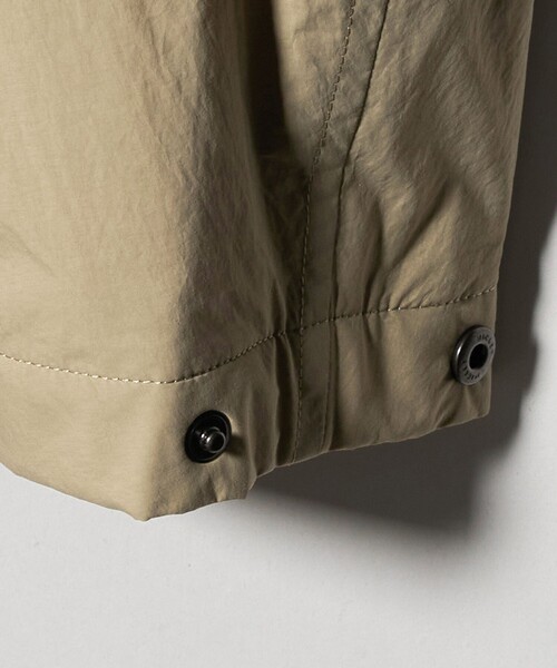 green label relaxing（グリーンレーベルリラクシング）の「A+ ナイロン パデット モッズ スタンド コート -撥水・保温-（モッズコート・メンズ・ブラック/ベージュ・XL/S/L/M）」の12枚目の写真
