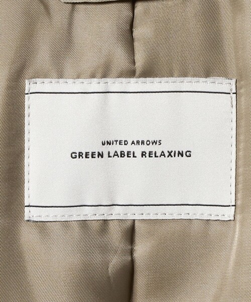 green label relaxing（グリーンレーベルリラクシング）の「A+ ナイロン パデット モッズ スタンド コート -撥水・保温-（モッズコート・メンズ・ブラック/ベージュ・XL/S/L/M）」の22枚目の写真