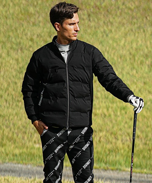 DIVINER GOLF】圧着キルトダウンスタンドジャケット メンズ ゴルフ