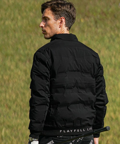DIVINER GOLF】圧着キルトダウンスタンドジャケット メンズ ゴルフ