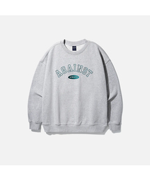 AGOD（エージーオーディー）の「オーバーサイズアーチロゴスウェットシャツ[グレー]（スウェット）」