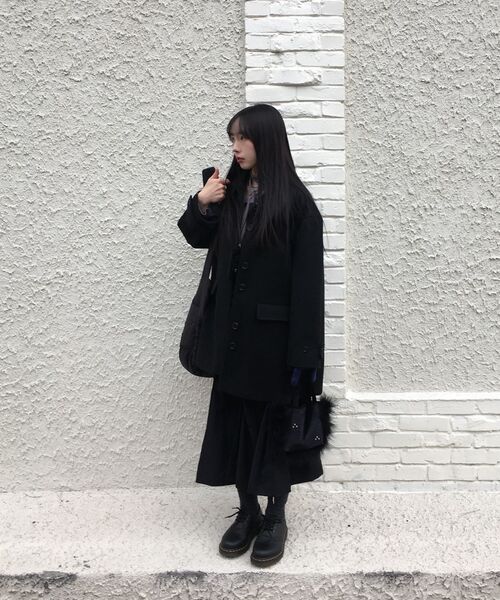 FLAREUP(フレアアップ)の「Asymmetrical Draped Shirt (FL-186_Gray)(ポロシャツ・レディース・グレー・1/2)」の14枚目の写真