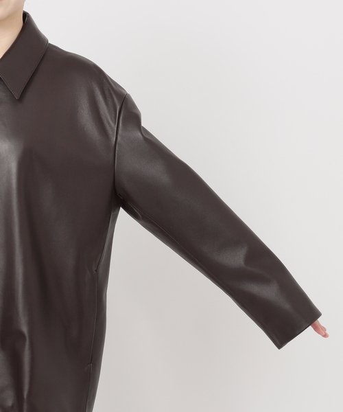 AP STUDIO（エーピーストゥディオ）の「レザージャケット（その他アウター・レディース・ブラウン・FREE）」の12枚目の写真