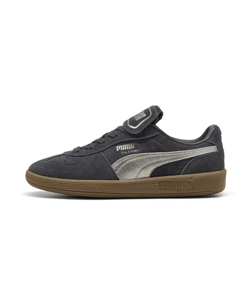 ELLEgirl(エルガール)の「PUMA PALERMO PREMIUM METALLIC(スニーカー・レディース・ピンク/ダークグレー・23.5cm/24.5cm)」の3枚目の写真