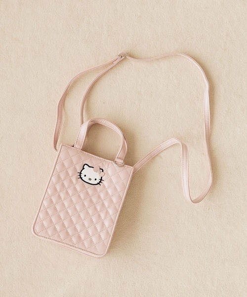 Me%（ミィパーセント）の「【HELLO KITTY】キルティングminiBAG 580256（ショルダーバッグ・レディース・ブラウン・FREE）」の7枚目の写真