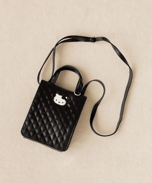 Me%（ミィパーセント）の「【HELLO KITTY】キルティングminiBAG 580256（ショルダーバッグ・レディース・ブラウン・FREE）」の11枚目の写真