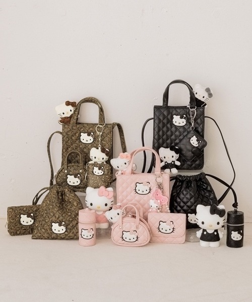 Me%（ミィパーセント）の「【HELLO KITTY】キルティングminiBAG 580256（ショルダーバッグ・レディース・ブラウン・FREE）」の15枚目の写真