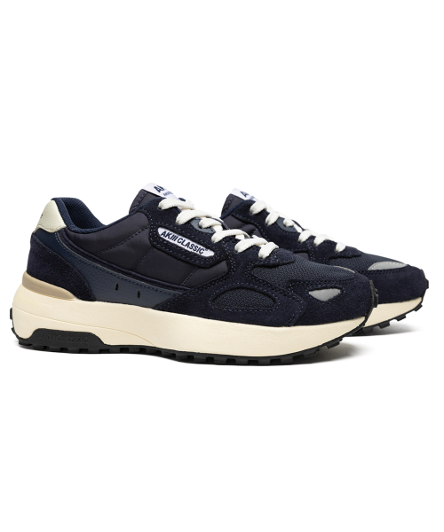 AKIII CLASSIC（アキクラシック）の「ヘリテージジョガー ミッドナイトネイビー（スニーカー・レディース・ネイビー・25cm/24.5cm/24cm/23.5cm/23cm）」の5枚目の写真