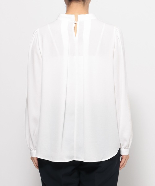 LEPSIM（レプシィム）の「【入卒式／セレモニー】2WAYボウタイブラウス　600998（シャツ/ブラウス・レディース・ライトピンク/ライトブルー/オフホワイト・FREE）」の6枚目の写真