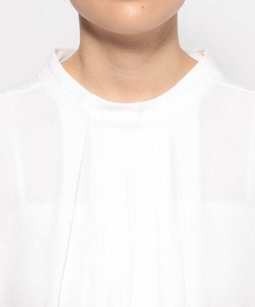 LEPSIM（レプシィム）の「【入卒式／セレモニー】2WAYボウタイブラウス　600998（シャツ/ブラウス・レディース・ライトピンク/ライトブルー/オフホワイト・FREE）」の12枚目の写真