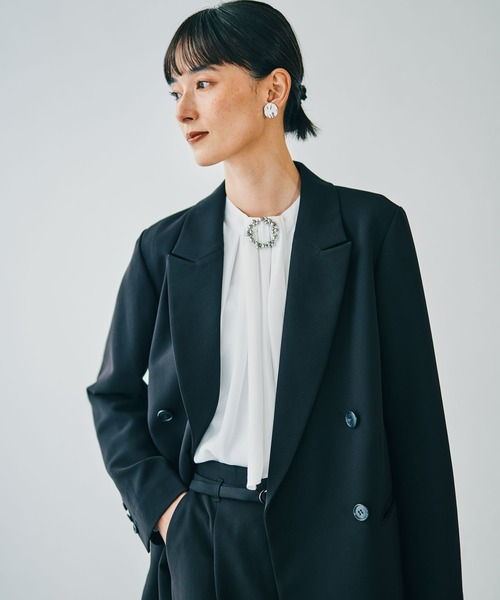 LEPSIM(レプシィム)の「【入卒式/セレモニー】2WAYボウタイブラウス 600998(シャツ/ブラウス・レディース・ライトピンク/ライトブルー/オフホワイト・FREE)」の20枚目の写真