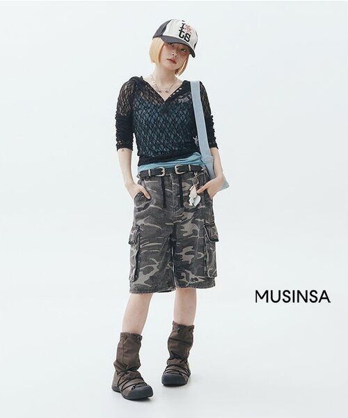 PRENDA（プレンダ）の「CAMO CARGO BERMUDA PANTS CAMO（その他パンツ・レディース・その他・SMALL/MEDIUM）」の2枚目の写真