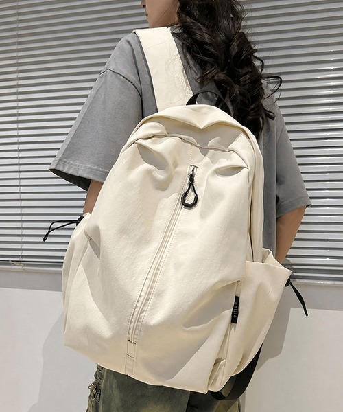 lulufa（ルルファ）の「ベーシックバックパック/リュック/通勤・通学/A4サイズ PCバッグ（バックパック/リュック・レディース・ブラウン/ブラック/アイボリー・FREE）」の2枚目の写真