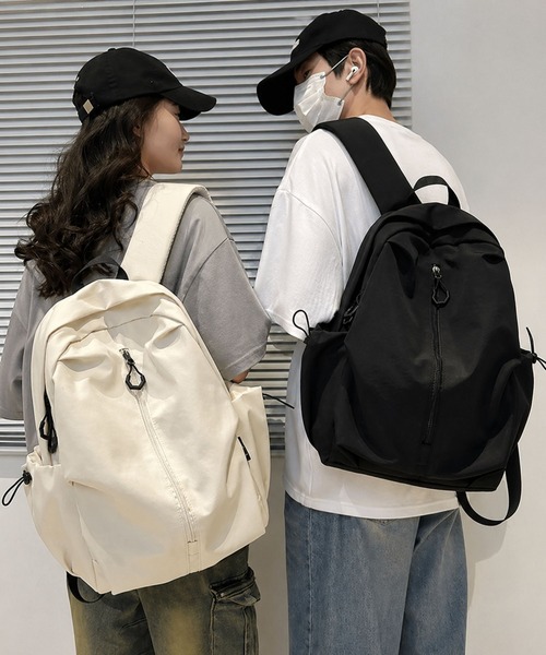 lulufa（ルルファ）の「ベーシックバックパック/リュック/通勤・通学/A4サイズ PCバッグ（バックパック/リュック・レディース・ブラウン/ブラック/アイボリー・FREE）」の20枚目の写真