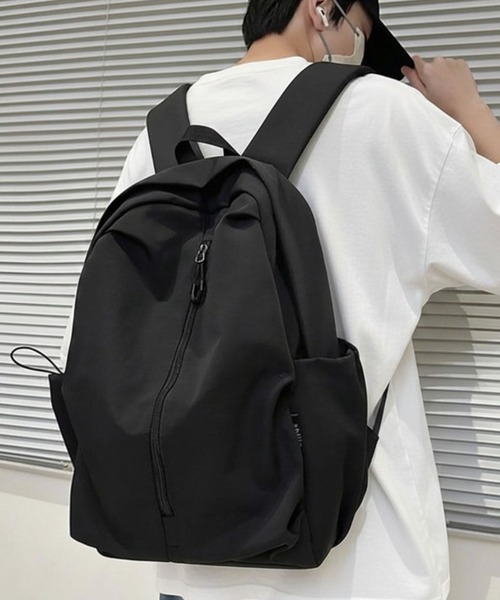 lulufa（ルルファ）の「ベーシックバックパック/リュック/通勤・通学/A4サイズ PCバッグ（バックパック/リュック・レディース・ブラウン/ブラック/アイボリー・FREE）」の4枚目の写真