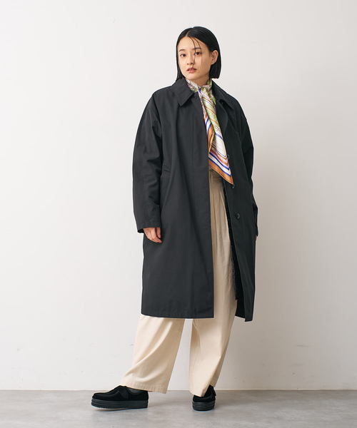 TAION（タイオン）の「【別注】【TAION】ダウンジャケット付バルカラーコート（ダウンジャケット/コート・レディース・ベージュ・フリー）」の7枚目の写真