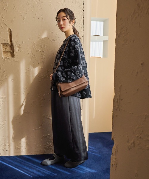 niko and...（ニコアンド）の「アソートジャガードスライバープルオーバー（ニット/セーター・レディース・アイボリー/グレー/チャコール・FREE）」の5枚目の写真