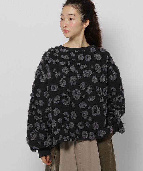 niko and...（ニコアンド）の「アソートジャガードスライバープルオーバー（ニット/セーター・レディース・アイボリー/グレー/チャコール・FREE）」の13枚目の写真