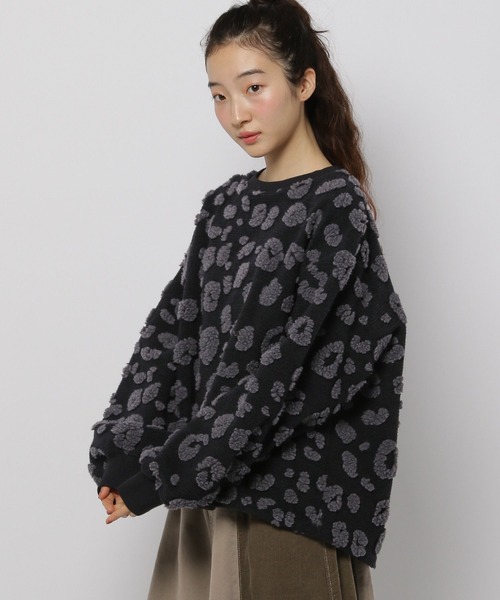 niko and...（ニコアンド）の「アソートジャガードスライバープルオーバー（ニット/セーター・レディース・アイボリー/グレー/チャコール・FREE）」の14枚目の写真