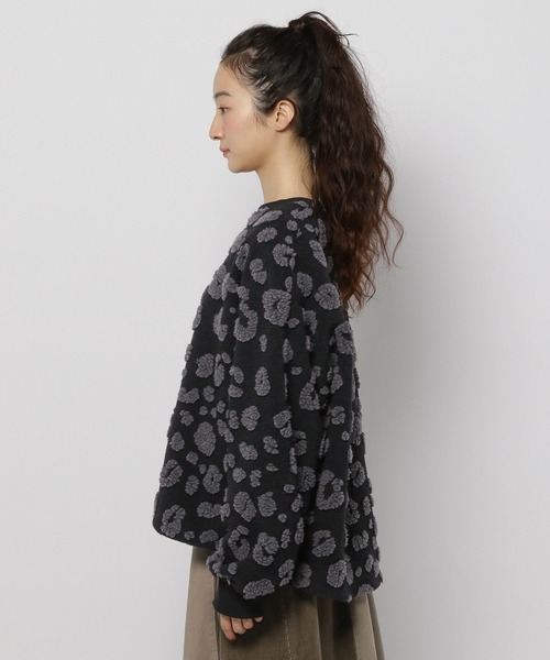 niko and...（ニコアンド）の「アソートジャガードスライバープルオーバー（ニット/セーター・レディース・アイボリー/グレー/チャコール・FREE）」の19枚目の写真