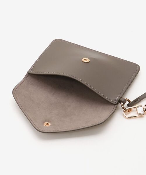 le.coeur blanc（ルクールブラン）の「ベルトハンドルナイロンショルダー（ショルダーバッグ・レディース・ブラック/グレー・FREE）」の12枚目の写真