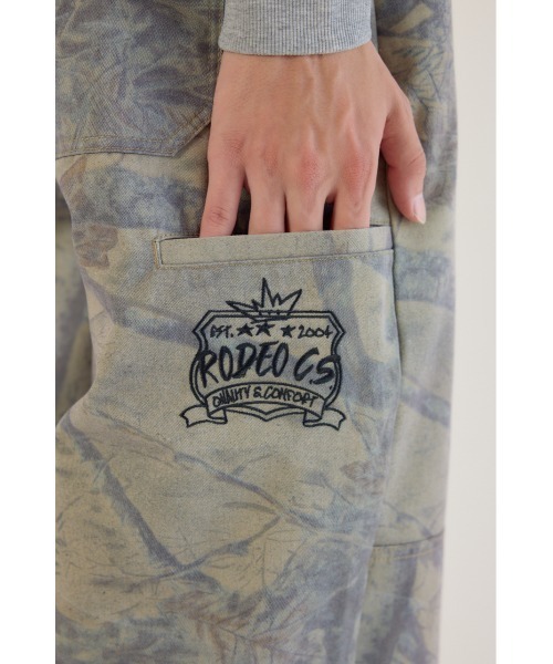 RODEO CROWNS WIDE BOWL(ロデオクラウンズワイドボウル)の「utilityダブルニーパンツ(その他パンツ・メンズ・ブラック/グリーン系その他2/グレー・MEDIUM/LARGE)」の7枚目の写真