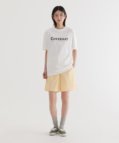 COVERNAT(カバーナット)の「レギュラーイージーナイロンショーツイエロー(その他パンツ・レディース・その他・SMALL/MEDIUM/LARGE/X-LARGE)」の4枚目の写真