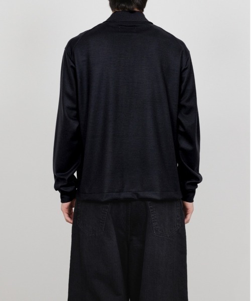 marka（マーカ）の「SHIRT CARDIGAN（カーディガン/ボレロ・メンズ・ダークグレー/ブラック・1/2）」の7枚目の写真