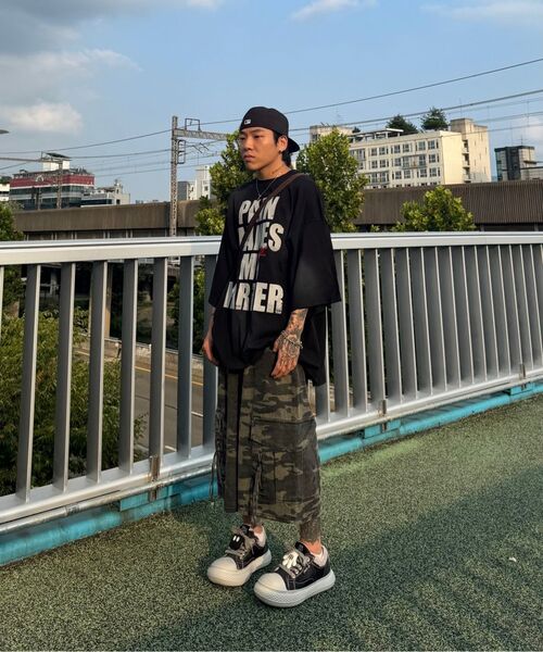 SAINTPAIN(セイントペイン)の「SPストライプロングスリーブレッド(Tシャツ/カットソー・レディース・その他・MEDIUM/LARGE)」の6枚目の写真