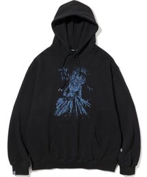 NOT4NERD（ノットフォーナード）の「Why The Hate Pullover Hood - Black（パーカー）」