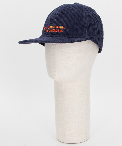 POLeR(ポーラー)の「POLeR/ポーラー CORDUROY CAP コーデュロイ キャップ(キャップ・メンズ・グレー/ネイビー/ブラック・ONE SIZE)」の11枚目の写真