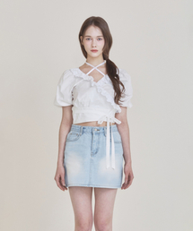 Not your roseトップス フリル ピンク系 Not your rose(ノットユアローズ) トップス