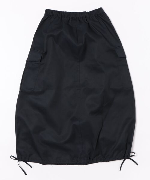 Mac-House（マックハウス）の「バルーンカーゴスカート（スカート・レディース・ネイビー/ベージュ・FREE）」の16枚目の写真