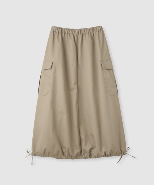 Mac-House（マックハウス）の「バルーンカーゴスカート（スカート・レディース・ネイビー/ベージュ・FREE）」の11枚目の写真