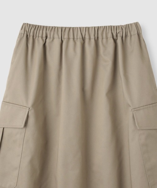 Mac-House（マックハウス）の「バルーンカーゴスカート（スカート・レディース・ネイビー/ベージュ・FREE）」の12枚目の写真