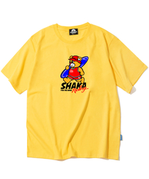 シャカベアグラフィックTシャツ - イエロー