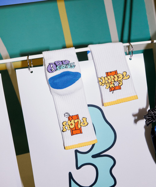 ODDSOCKS（オッドソックス）の「[ギフトセット]クールマックステニスクルソックスB 4個入り（スポーツグッズ・レディース・その他・M（23.5cm～25.5cm）/L(25.5~29cm)）」の2枚目の写真