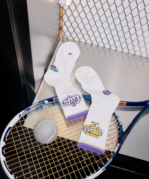ODDSOCKS（オッドソックス）の「[ギフトセット]クールマックステニスクルソックスB 4個入り（スポーツグッズ・レディース・その他・M（23.5cm～25.5cm）/L(25.5~29cm)）」の3枚目の写真