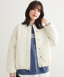 ブルゾン（ホワイト/白色系・ジップアップ）ファッション通販 - ZOZOTOWN