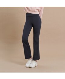 [SWP23053-01] ヒートアップ裏起毛ブーツカットパンツブラック