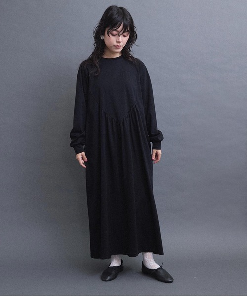 I am I in fact...（アイアムアイインファクト）の「HEART ワンピース（ワンピース・レディース・サックスブルー/ブラック・FREE）」の13枚目の写真