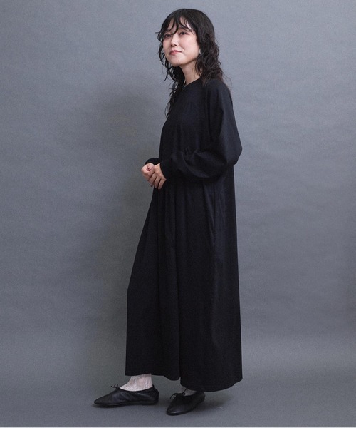 I am I in fact...（アイアムアイインファクト）の「HEART ワンピース（ワンピース・レディース・サックスブルー/ブラック・FREE）」の15枚目の写真