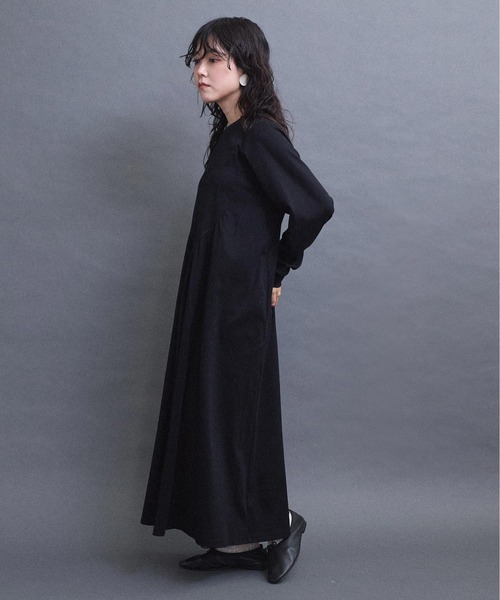 I am I in fact...（アイアムアイインファクト）の「HEART ワンピース（ワンピース・レディース・サックスブルー/ブラック・FREE）」の16枚目の写真