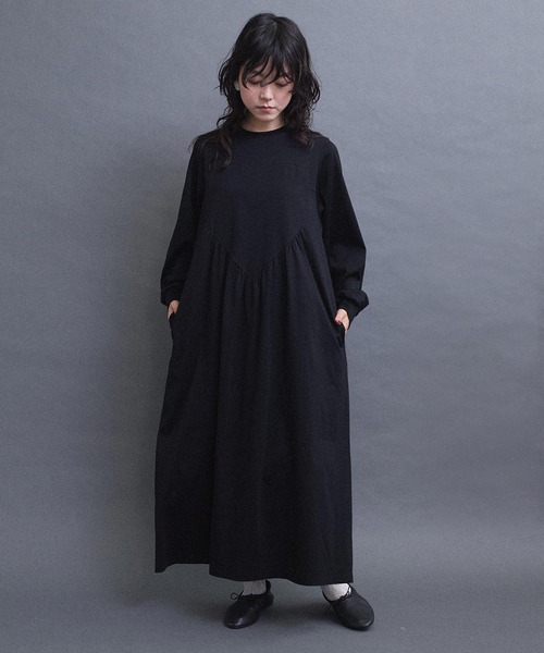 I am I in fact...（アイアムアイインファクト）の「HEART ワンピース（ワンピース・レディース・サックスブルー/ブラック・FREE）」の22枚目の写真