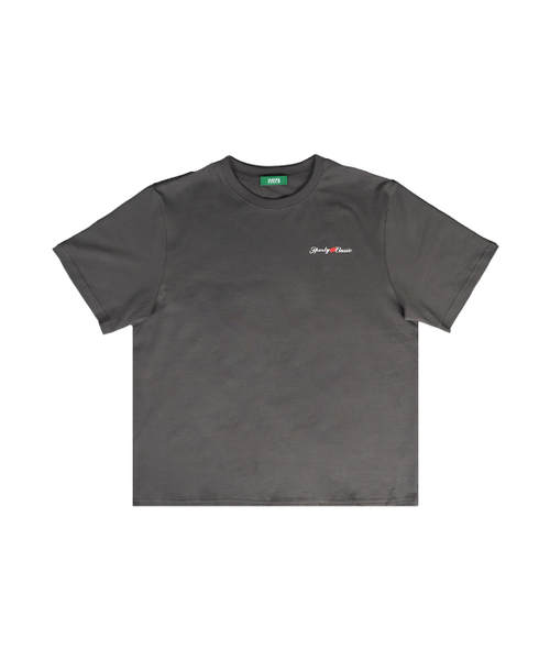 CLEVER FIELD(クレバーフィールド)の「クラシックレトロプリントオーバーサイズTシャツ_チャコール(Tシャツ/カットソー・メンズ・その他・LARGE/X-LARGE)」の4枚目の写真