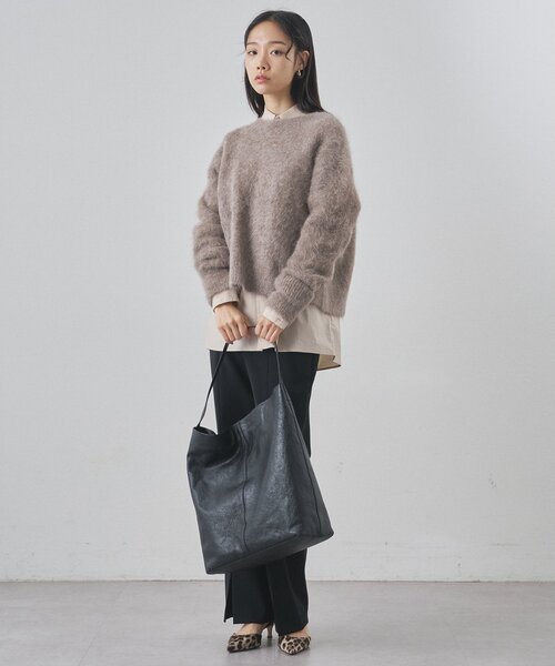 Whim Gazette（ウィムガゼット）の「【Hoaw.】ショルダーバッグ（ショルダーバッグ・レディース・ブラック/キャメル/ブラウン・FREE）」の5枚目の写真