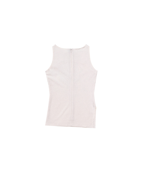 DARLING, YOU'RE BAD(ダーリンユーアーバッド)の「ROSE-SHAPED HEART SLEVELESS #IVORY(Tシャツ/カットソー・レディース・その他・SMALL/MEDIUM)」の3枚目の写真