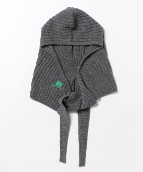 GANNI Core Future Wool Knit Balaclava