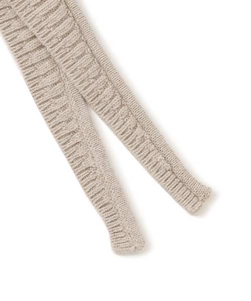 GANNI(ガニー)】Core Future Wool Knit Balaclava（ニットキャップ